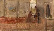 Charles conder Impressionists Camp oil on canvas